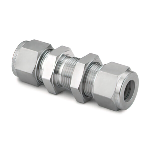 Stainless Steel Swagelok Tube Fitting Bulkhead Union 25 Mm Tube OD